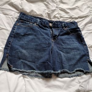 Denim shorts